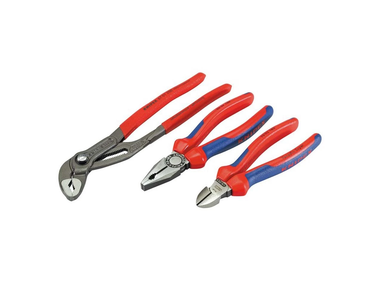 Knipex 00 20 09 V01 3 Piece Plier Set 4 Knipex 00 20 09 V01 3 Piece Plier Set - Image 2