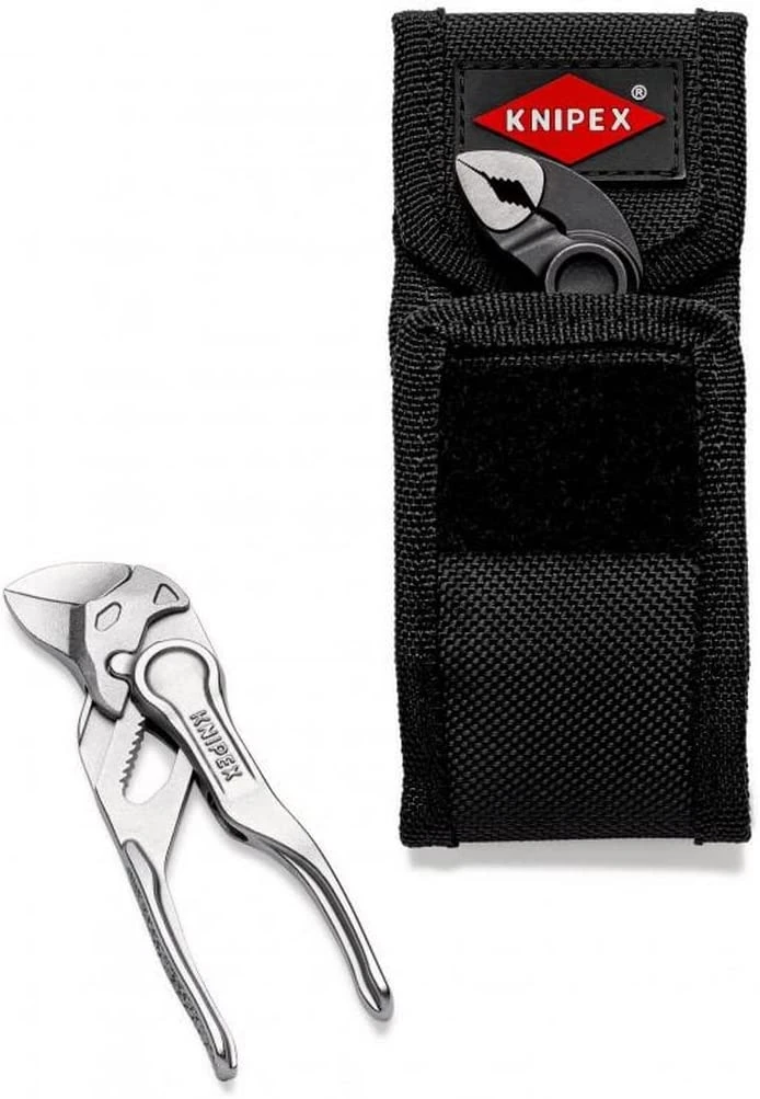 Knipex 00 20 72 V04 XS Mini Pliers Wrench & Cobra XS Set In Belt Pouch 4 Knipex 00 20 72 V04 XS Mini Pliers Wrench & Cobra XS Set In Belt Pouch - Image 2
