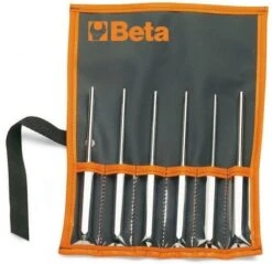 Beta 31/B6-LSE 6 Piece Long Pin & Spring Pin Punch Set 4-6mm