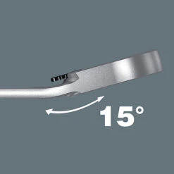 Wera 020077 Imperial Joker Switch Open Ended Ratcheting Combination Spanner - 7/16" -Home Tools Sale 020064 2