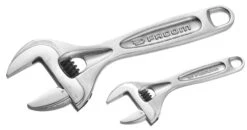 Facom 113AS.SET Thin Wide Opening Adjustable Wrench Set 6" &amp; 8"