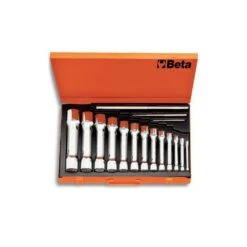 Beta "930/C13" 13Pce. Double Ended Bi-Hex Tubular Socket Wrench Set