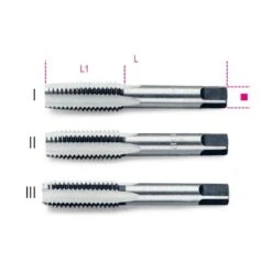 Beta 430 3 Pce. Coarse Pitch Hand Tap - 18M X 2.5mm