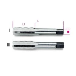 Beta 433 2 Pce. Fine Pitch Hand Tap - M12 X 1.25mm
