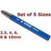 Expert By Facom CPSET5 5 Piece Centre Punch Set 2.5-10mm -Home Tools Sale 130311