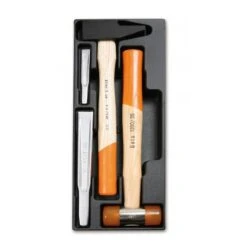 Beta T233 4 Piece Hammer And Chisel Set In Plastic Module Tray
