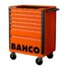 Bahco 1472K7 E72 7 Drawer 26" Mobile Roller Cabinet Orange -Home Tools Sale 1472K7