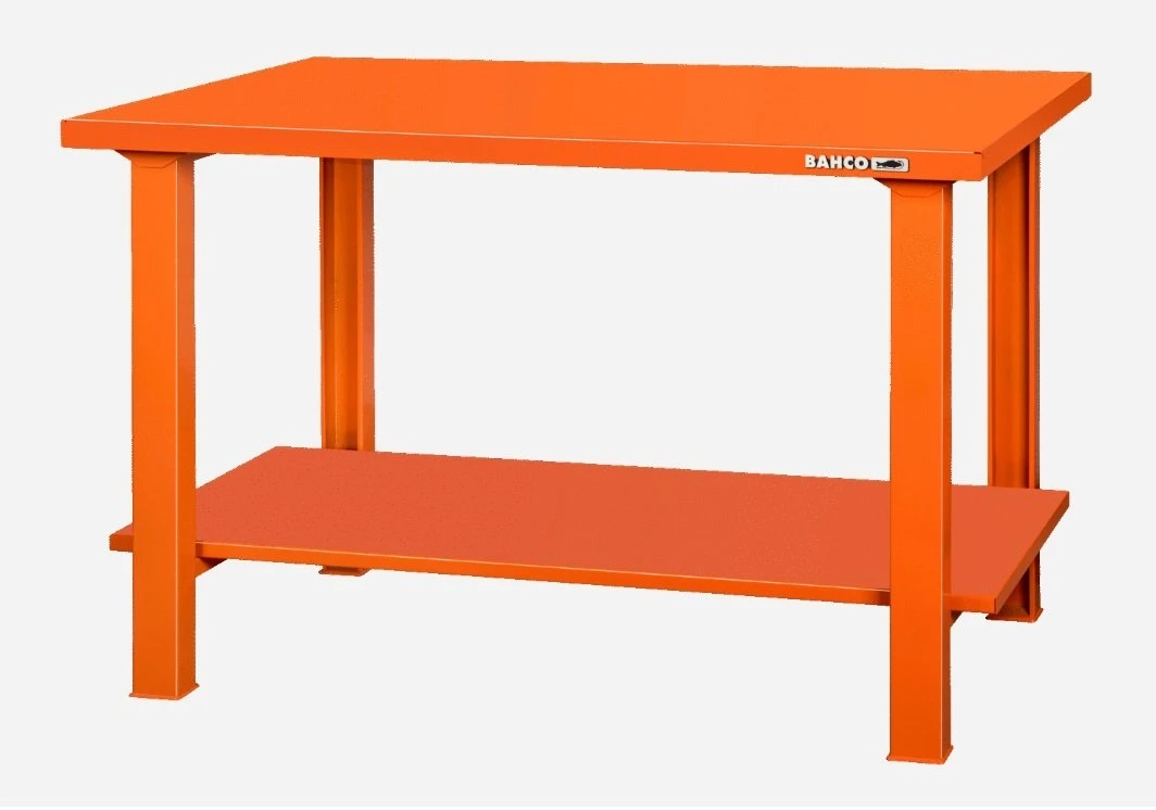 Bahco 1495WB18TSBT Heavy Duty Steel Top Workbench Orange 1800mm Long 3 Bahco 1495WB18TSBT Heavy Duty Steel Top Workbench Orange 1800mm Long
