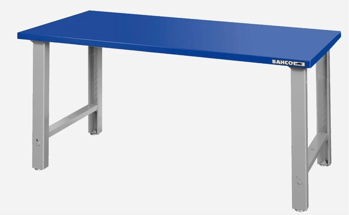 Bahco 1495WBAH18TSBL Heavy Duty Steel Top Workbench Blue 1800mm Long 3 Bahco 1495WBAH18TSBL Heavy Duty Steel Top Workbench Blue 1800mm Long