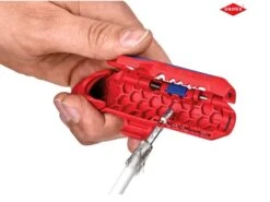 Knipex 16 95 02 SB ErgoStrip® Universal Stripping Tool - Left Handed 7 Knipex 16 95 02 SB ErgoStrip® Universal Stripping Tool - Left Handed -Home Tools Sale 169502 3