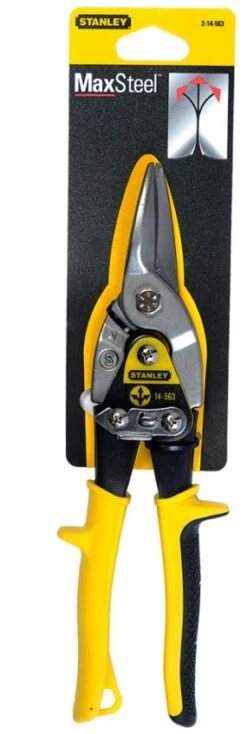 Stanley 2-14-563 FATMAX Aviation Compound Tin Snips Straight Cut 250mm -Home Tools Sale 2 14 563 2