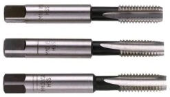 Facom 227.8X125T3 3 Piece HSS Tap Set M8 X 1.25mm