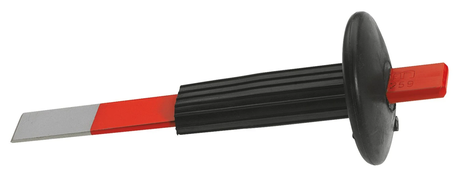 Facom 263.P30 Cold Chisel With Hand Protection Guard - 30 X 300 3 Facom 263.P30 Cold Chisel With Hand Protection Guard - 30 X 300