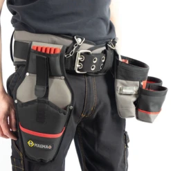 CK Magma MA2738 Electrician Padded Tool Belt Set - Belt, Pouch, Drill Holster -Home Tools Sale 4091f4d1 2b6f 44be a1dd 290d0674ca44