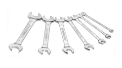 Facom 44.J7PB 7 Piece Metric Open End Spanner Set 6-19mm