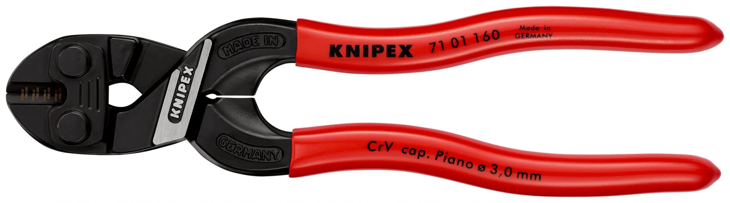 Knipex 71 01 160 CoBolt®S Compact Bolt Cutters 160mm 3 Knipex 71 01 160 CoBolt®S Compact Bolt Cutters 160mm