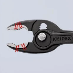Knipex 82 02 200 TwinGrip Slip Joint Pliers With Multi-Component Grips 200mm -Home Tools Sale 8202200 00 HL A 01