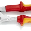 Knipex 86 06 250 VDE Insulated Lock Button Waterpump Slip Joint Pliers Wrench 250mm (52mm Capacity) -Home Tools Sale 8606250 00 1