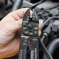 Knipex 97 22 240 Crimping Pliers For Insulated Terminals &amp; Plug Connectors 240mm -Home Tools Sale 9722240H04D0