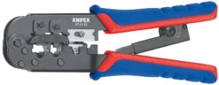Knipex 97 51 10 Crimping Pliers For RJ11/12 RJ45 Western Plugs