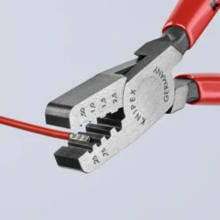 Knipex 97 61 145 A Crimping Pliers For Wire End Sleeves 245mm -Home Tools Sale 9761145A 00 F A 02