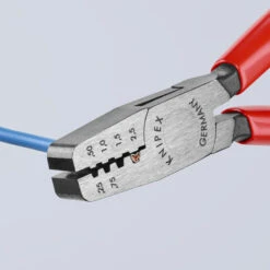 Knipex 97 61 145 A Crimping Pliers For Wire End Sleeves 245mm -Home Tools Sale 9761145A 00 F A 06