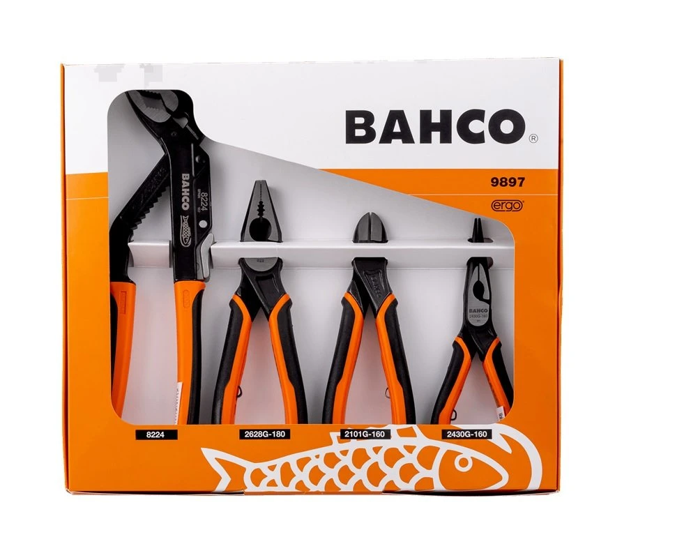Bahco 9897 4 Piece ERGO Plier Set 4 Bahco 9897 4 Piece ERGO Plier Set - Image 2