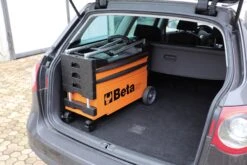 Beta C27S Folding Portable Collapsable Tool Trolley With Drawers Orange -Home Tools Sale C27S 3