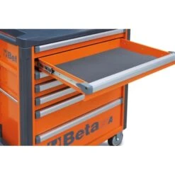 Beta C37/7 7 Drawer Mobile Roller Cabinet - Orange -Home Tools Sale C37 1