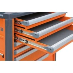 Beta C37/7 7 Drawer Mobile Roller Cabinet - Orange -Home Tools Sale C37 2