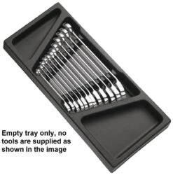 Expert By Facom E195064 Empty Plastic Module (Tray) For 12 Piece Ratcheting Combination Spanner Set