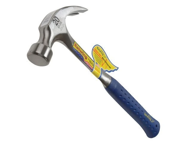 Estwing E3/20C Curved Claw Hammer - Vinyl Grip 560g (20oz) 3 Estwing E3/20C Curved Claw Hammer - Vinyl Grip 560g (20oz)