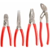 Facom GJP.A1 4 Piece Professional Plier Set, Combination, Long Nose, Snips &amp; Multi-grip Pliers -Home Tools Sale GJP.A1