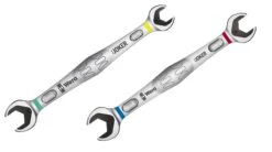 Wera JOKER 2 Piece Double Open End Spanner Set 10x13mm &amp; 17x19mm