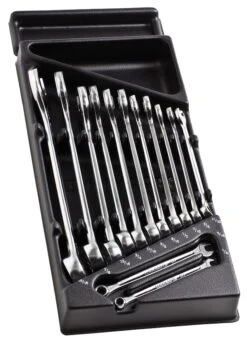 Facom MOD.440-4 13 Piece Imperial Combination Spanner Set In Plastic Module 1/4-15/16" AF