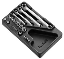 Facom MOD.TX1A 24 Piece Torx Socket, Spanner &amp; Screwdriver Bit Set Supplied In Plastic Module Tray