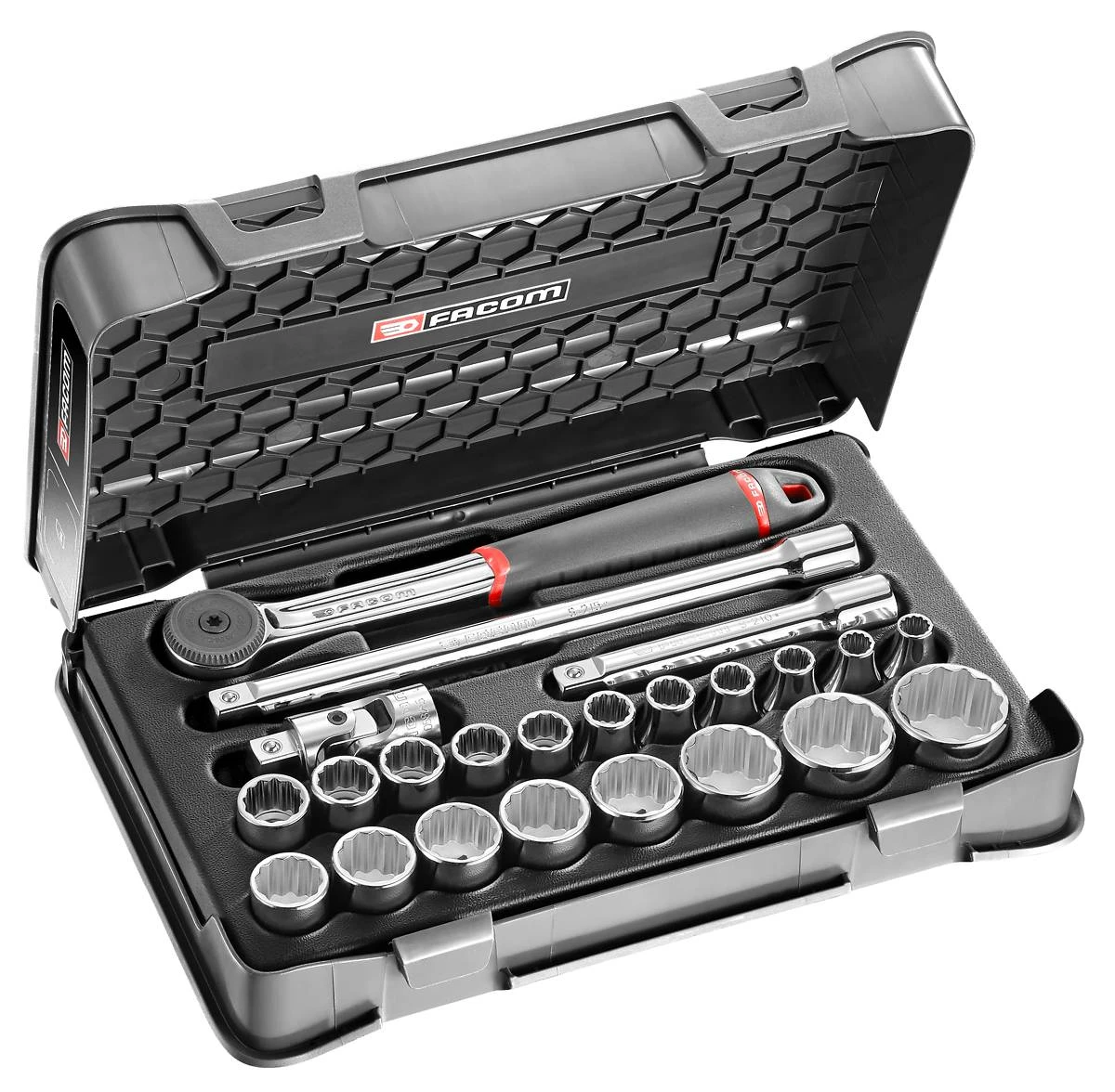 Facom BP.MBOXL ABS Storage Case / Box For Socket Sets, Facom Trays & Foam Modules 5 Facom BP.MBOXL ABS Storage Case / Box For Socket Sets, Facom Trays & Foam Modules - Image 3