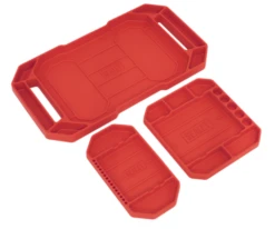 Sealey APNST4 Flexible Tool Trays Non-Slip - Pack Of 3