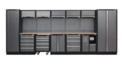 Sealey APMSSTACK01W Superline Pro 4.9m Storage System - Wood Worktop