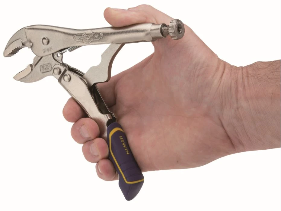 Irwin Vise-Grip 10WR Fast Release Curved Locking Jaw Pliers With Wire Cutter - 10" / 250mm 4 Irwin Vise-Grip 10WR Fast Release Curved Locking Jaw Pliers With Wire Cutter - 10" / 250mm - Image 2