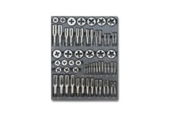Beta T270 60 Piece Tap And Die Set In Plastic Module Tray