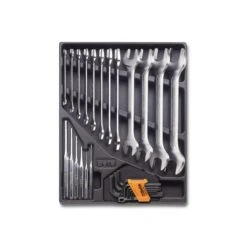 Beta T31 27 Piece Double Open End Spanner, Punch &amp; Hex Key Set In Plastic Module Tray
