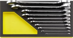 Stahlwille TCS 10/10 '10 Series' 10 Piece Double Open Ended Metric Spanner Set Supplied In Foam Module 6-32mm