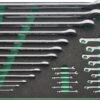Stahlwille TCS 9 821/28 28 Piece Metric Combination &amp; Double Open End Spanner Set In Foam Module -Home Tools Sale TCS 9 821 28 96830272