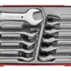 Teng TT6010MRS 10 Piece Metric Stubby Ratcheting Combination Spanner Set In Tool Box Module Tray 2 Teng TT6010MRS 10 Piece Metric Stubby Ratcheting Combination Spanner Set In Tool Box Module Tray -Home Tools Sale TT6010MRS