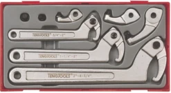Teng TTHP08 Hook &amp; Pin Spanner Wrench Set In Tool Box Tray