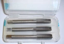 Presto 3 Pce. High Speed Steel Tap Set - 3.0mm X 0.5mm.