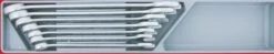 Teng TTX2032 7 Pce. Large Metric Combination Spanner Set In Tool Box Tray